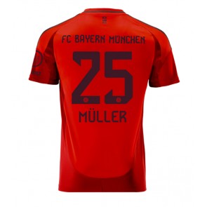 Billiga Bayern Munich Thomas Muller #25 Hemmatröja 2024-25 Kortärmad